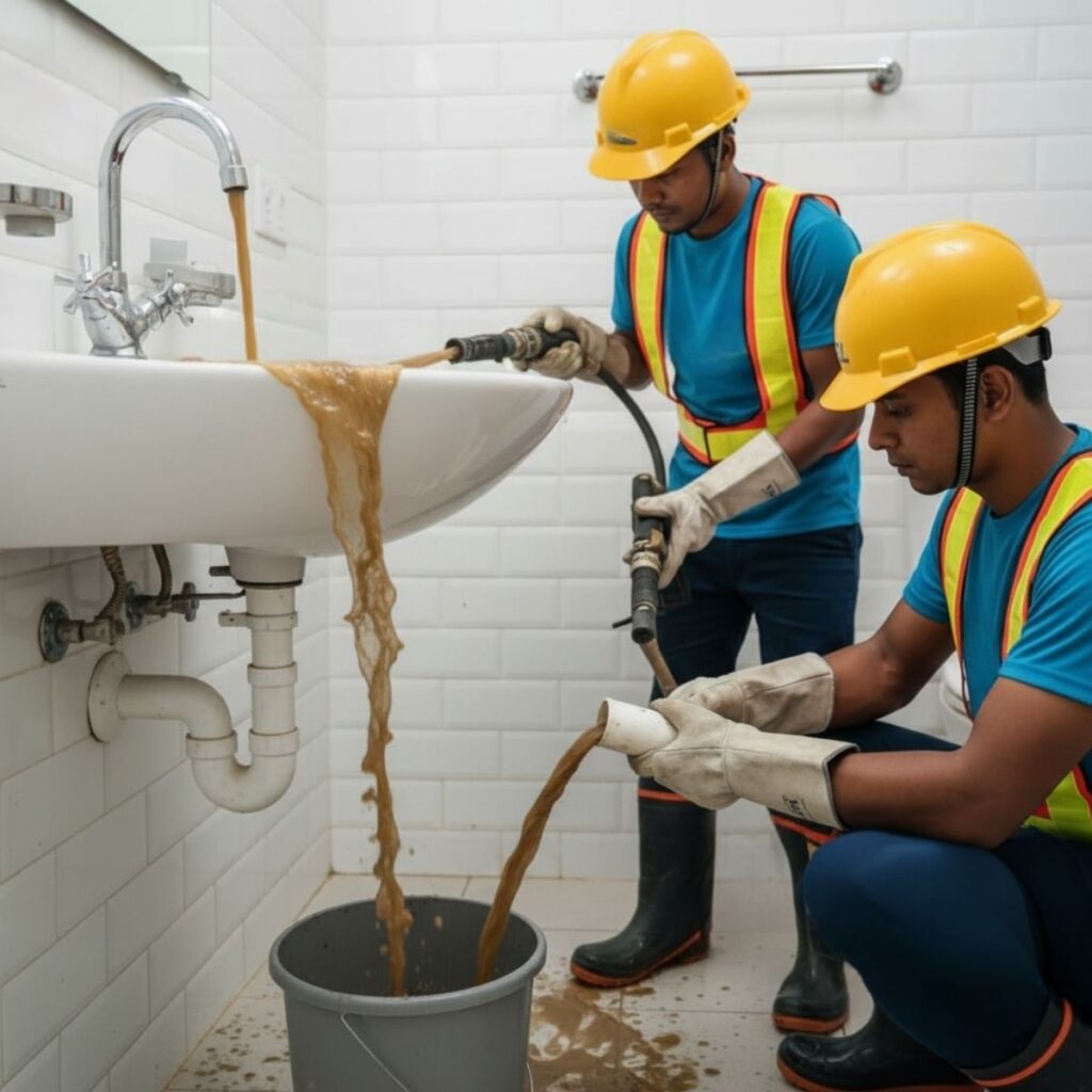 Water Pipeline Cleaning in Dhaka, Bangladesh – Tank Clean Services